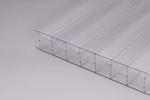 25mm Stegplatten Polycarbonat EXOLON M-Struktur klar 