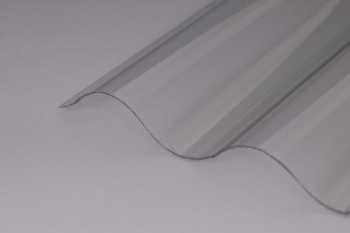 PVC Lichtplatten ONDEX Welle 76/18 klar 1,2mm 