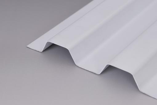 PVC Lichtplatten SOLLUX Trapez 70/18 weiß 1,0mm 